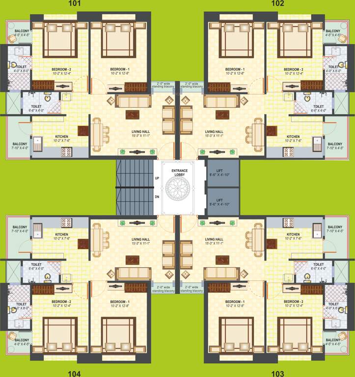 Images for Cluster Plan of Northway Sunrise