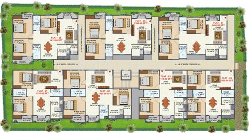 Images for Cluster Plan of Shivashakthi Orchids