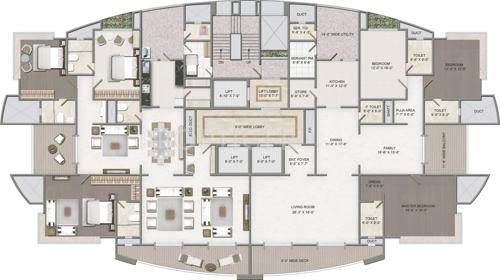 Images for Cluster Plan of Northway The Address the-address Images for Cluster Plan of Northway The Address