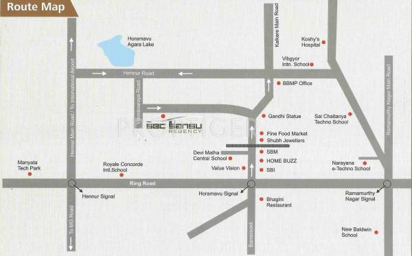 Images for Location Plan of SBC Sansu Regency