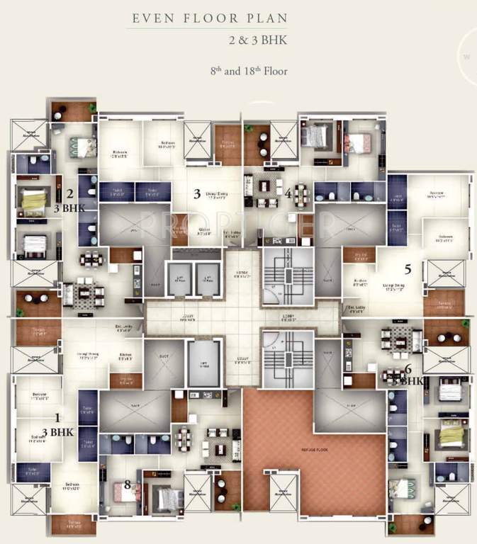  falcon Images for Cluster Plan of Kohinoor Falcon
