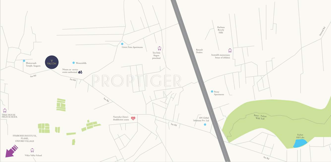  falcon Images for Location Plan of Kohinoor Falcon