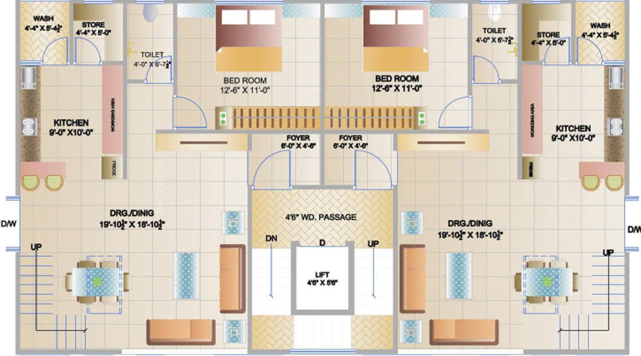 Images for Cluster Plan of Northway Meridian