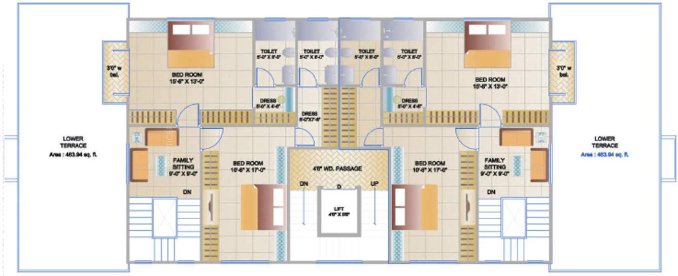 Images for Cluster Plan of Northway Meridian