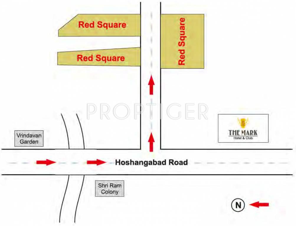Images for Location Plan of SDC Swadesh Developers and Colonizers Red Square