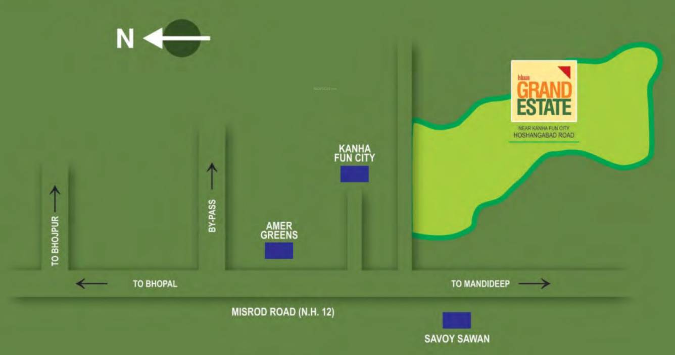  grand estate Location Plan