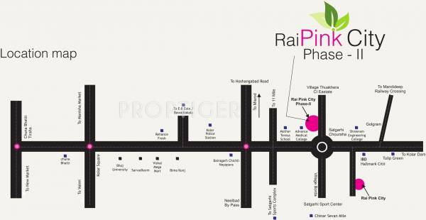 Images for Location Plan of Rai Pink City Phase 2