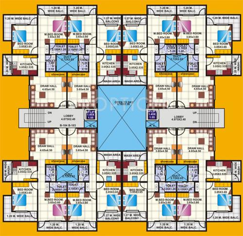 Images for Cluster Plan of Amrapali Nagpur Apartment Images for Cluster Plan of Amrapali Nagpur Apartment