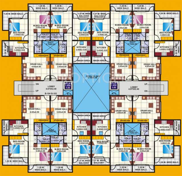 Images for Cluster Plan of Amrapali Nagpur Apartment