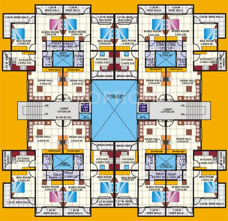 Images for Cluster Plan of Amrapali Nagpur Apartment