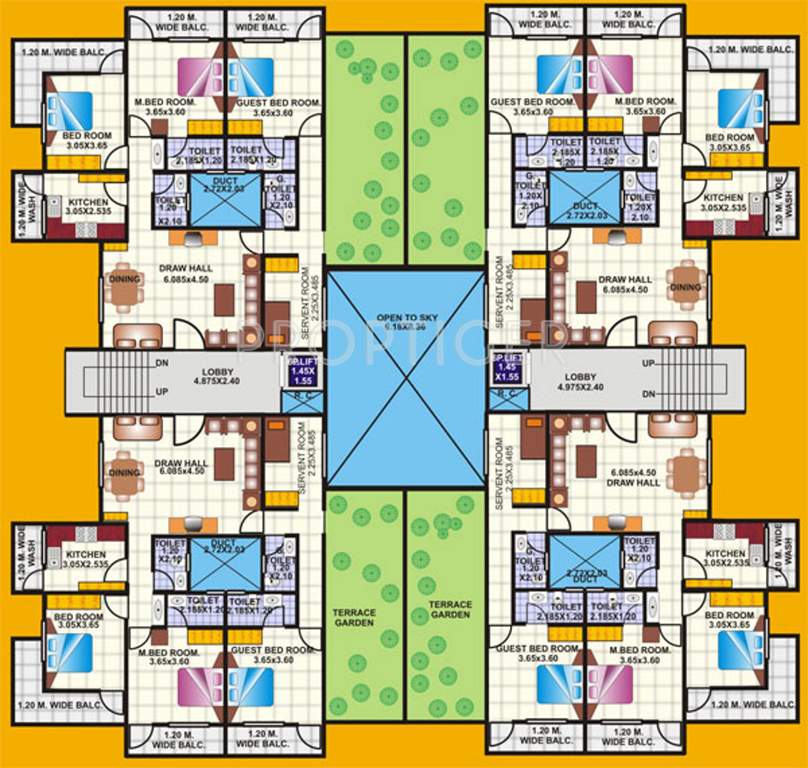 Images for Cluster Plan of Amrapali Nagpur Apartment