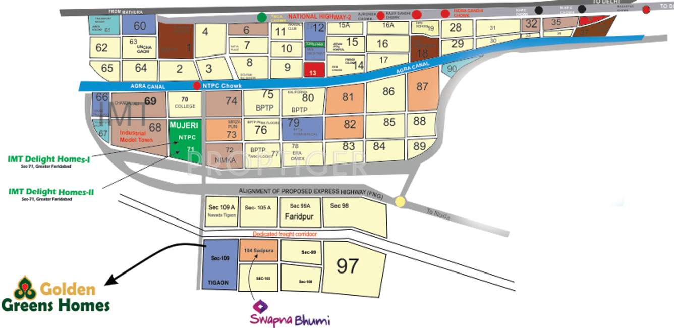 Images for Location Plan of PropZone IMT Delight Homes II