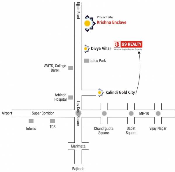  enclave Location Plan
