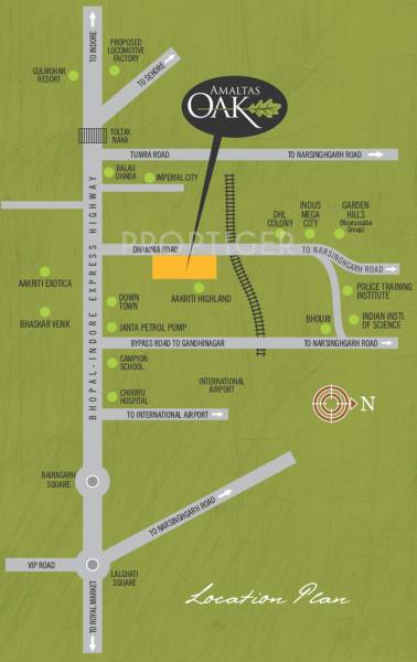 Images for Location Plan of Amaltas Oak Images for Location Plan of Amaltas Oak