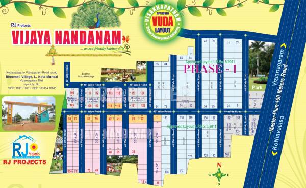 Images for Layout Plan of RJ Vijaya Nandanam