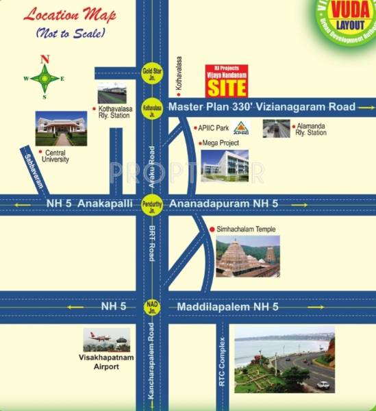 Images for Location Plan of RJ Vijaya Nandanam
