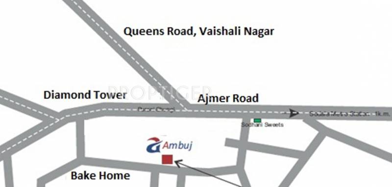 balaji-dham-build-estates-pvt-ltd ambuj-global Location Plan