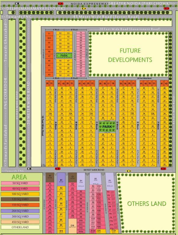 Images for Layout Plan of Royal Shape Prime View Extension