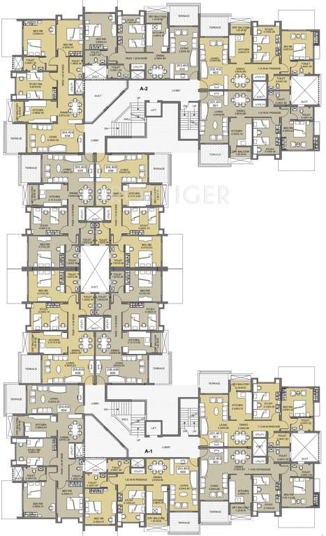  meadows hill mist Images for Cluster Plan of Nagpal Meadows Hill Mist