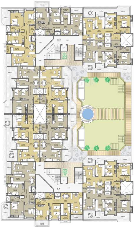  meadows hill mist Images for Cluster Plan of Nagpal Meadows Hill Mist