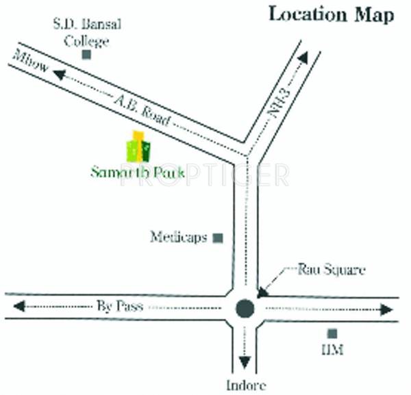 Location Plan jiyo-realties samarth-park Location Plan