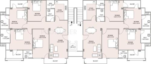 Images for Cluster Plan of Vidhan Eleena Images for Cluster Plan of Vidhan Eleena