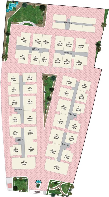 residency Images for Layout Plan of Shubham Residency
