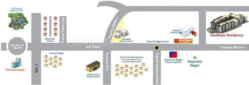 Images for Location Plan of Shubham Residency residency Images for Location Plan of Shubham Residency