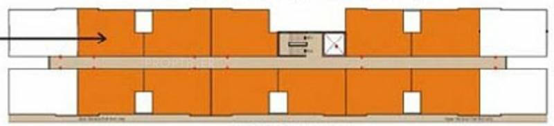rai-homes-universal-pvt.-ltd. royal-park-city-apartment Cluster Plan