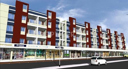 rai-homes-universal-pvt.-ltd. royal-park-city-apartment Elevation