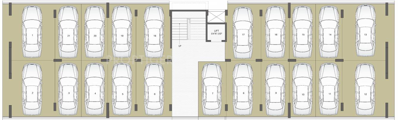 Images for Cluster Plan of Nagpal Palm Leaves