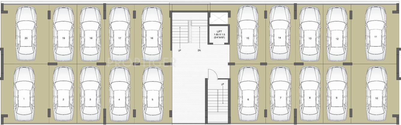 Images for Cluster Plan of Nagpal Palm Leaves