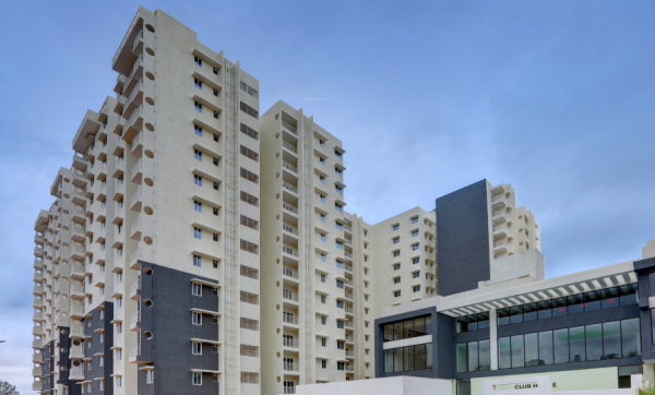 Elevation main of Shriram Luxor