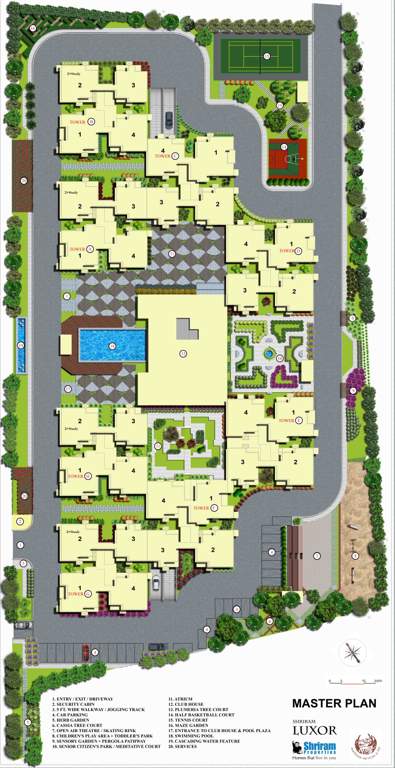  luxor Images for Master Plan of Shriram Luxor