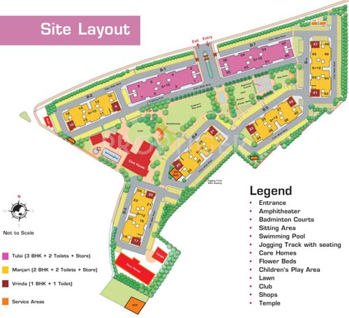  nirmay Images for Layout Plan of Ashiana Nirmay
