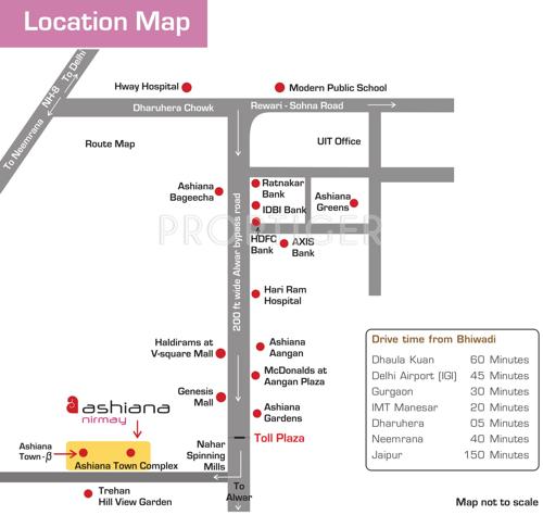  nirmay Images for Location Plan of Ashiana Nirmay