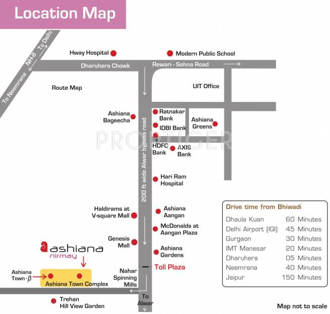  nirmay Images for Location Plan of Ashiana Nirmay