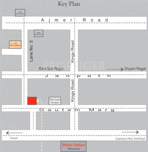 balaji-dham-build-estates-pvt-ltd narayan-dham-residency Site Plan