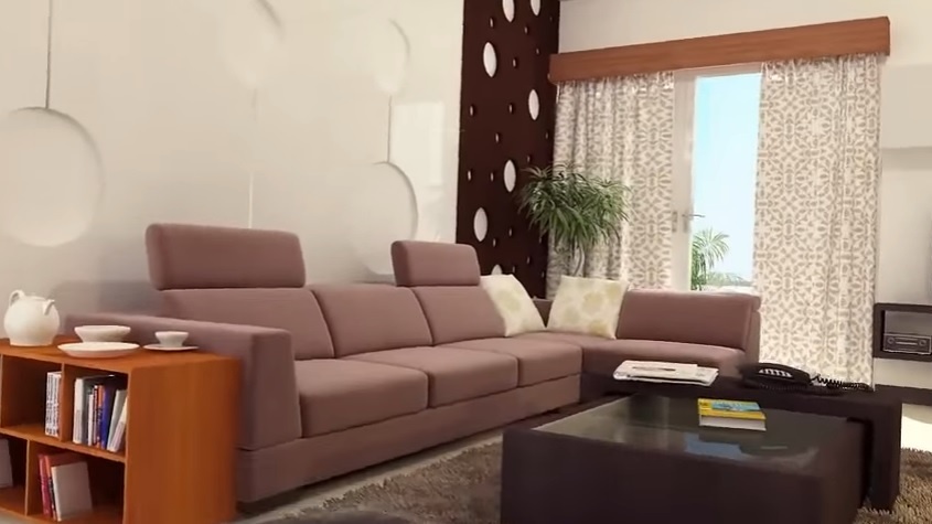  ocean park Living Area
