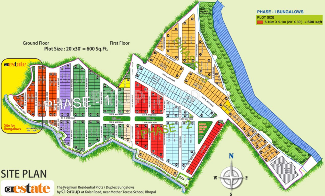  estate Images for Layout Plan of CI Estate Plot