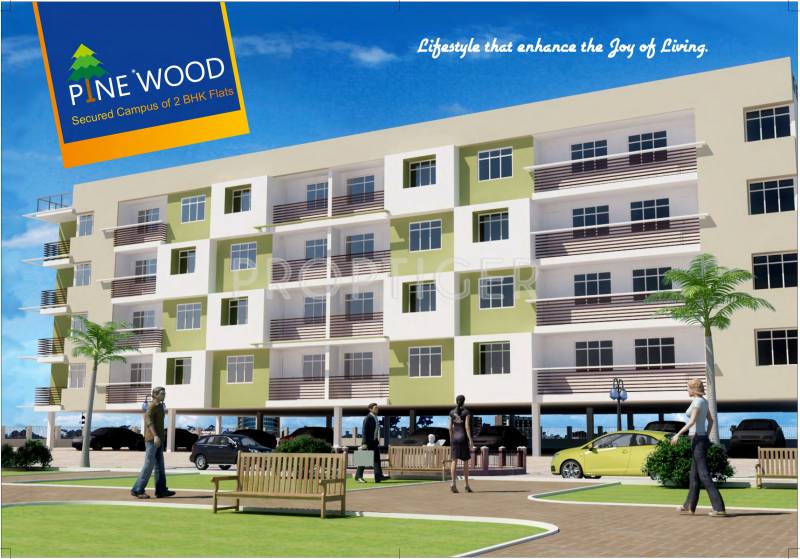 Images for Elevation of Amaltas Group Pine Wood