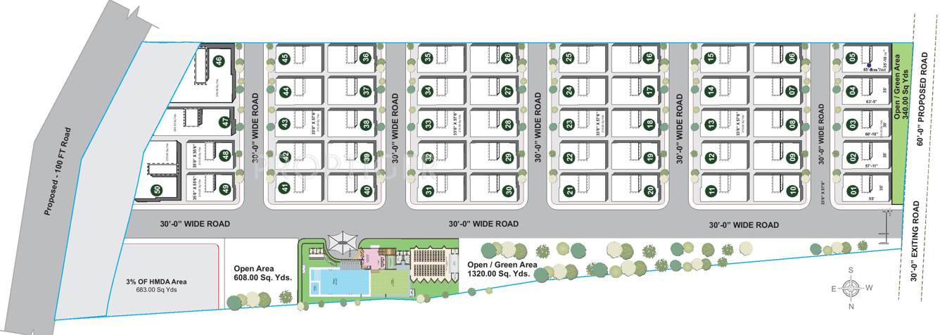 Images for Layout Plan of Mega The Perch