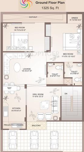 Images for Cluster Plan of Balaji Shyam Residency