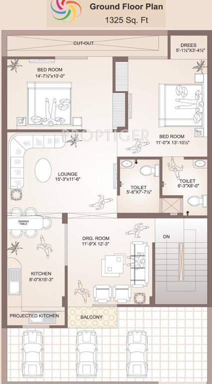Images for Cluster Plan of Balaji Shyam Residency