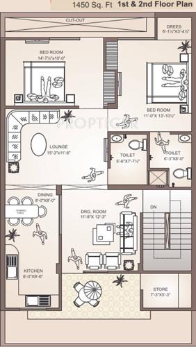 Images for Cluster Plan of Balaji Shyam Residency