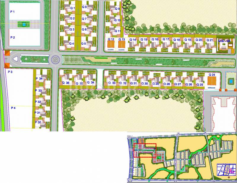 Images for Layout Plan of Apollo Golf Signature Villas