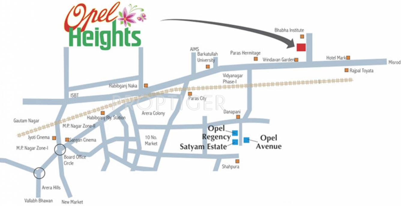 Images for Location Plan of RSR Housing and Construction Pvt Ltd Opel Height