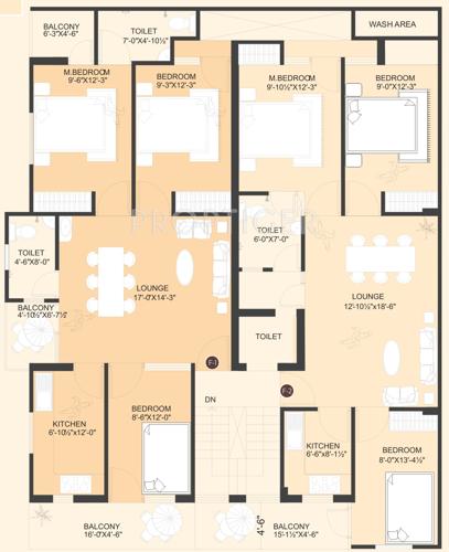 Images for Cluster Plan of Balaji Vani Residency