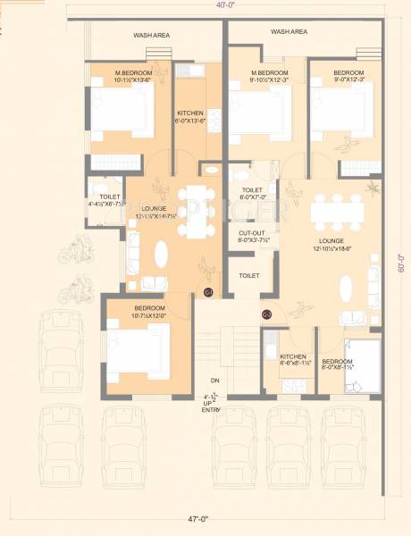 Images for Cluster Plan of Balaji Vani Residency