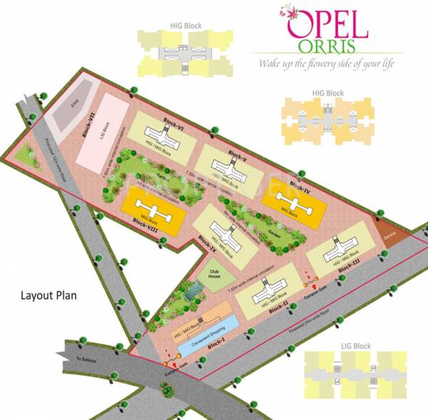 Images for Layout Plan of RSR Housing and Construction Pvt Ltd Opel Orris